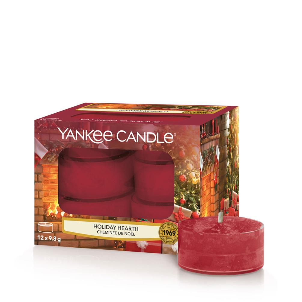 Yankee Candle Holiday Hearth Tea Lights (Pack of 12) £4.19